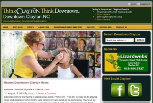 New DowntownClayton.org Website