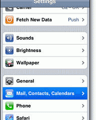 iPhone Setup for Google Email